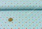 Preview: Julia Streublumen aqua  Baumwolle Webware mit kleinen Blumen aus der Stoffserie Julia von Swafing weitere Kombistoffe vorhanden